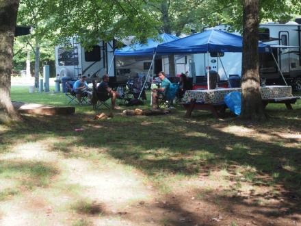 campgrounds campground paynes hartwell